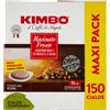 Kimbo Macinato Fresco Espresso Formula Bar 150 Cialde Caffè