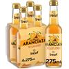 Lurisia Aranciata Bibita all'Arancia 4 Bottiglie da 275 ml - Totale 1,1 L