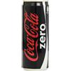 Coca-Cola Zero Zuccheri 330 ml - Bibita Analcolica in Lattina Sleek 33 cl