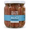 Delfino Battista Filetti di Alici in Olio 410 g - Vaso Singolo per Antipasti