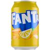 Fanta Lemon Limonata 330 ml - Bibita Gassata al Limone, 1 Lattina da 33 cl