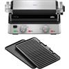 Braun Griglia a contatto MultiGrill 7 CG 7020 Nero/Acciaio inox CG7020