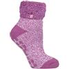 HEAT HOLDERS - Calze Termiche da Donna Basse e Morbide con Bordo a Piuma, Antiscivolo con Grip