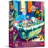 Trefl - Puzzle 1000 pezzi, Miao, Rilassati, Ripeti, Premium Plus