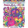 Jess Volinski Notebook Doodles Peace, Love, and Music (Tascabile)