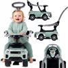 Sun Baby Cavalcabile per bambini con maniglia e morsetto Auto sportiva salvia Sun Baby