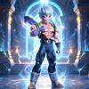 Bandai Statua Figurina Dragon Ball Z Super Baby Vegeta 30,5 cm PVC Bandai