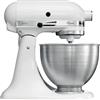 Kitchenaid Planetaria Classic bianca, 4,3L, 275W, acciaio inox, 220 giri/min