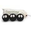 Friendsheep - Confezione da 3 palline di lana per asciugatrice, XL, biologiche, riutilizzabili, cruelty free, realizzate a mano, commercio equo e solidale, senza pelucchi, ammorbidente per bucato
