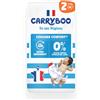 CARRYBOO - Pannolini misura 2 (3-6 kg) - Sani e ultra assorbenti - 12 ore anti perdite - Senza sostanze indesiderate - Made in France - Confezione da 50 pannolini usa e getta