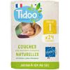 TIDOO - Pannolini ecologici, misura 1 (2-5 kg) - Origine naturale, senza sostanze nocive - 12 ore asciutte, ultra assorbenti - Made in France - Confezione nascita di 24 strati