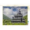 Calvendo Un motivo del calendario Chiese a doghe della Norvegia 1000 pezzi puzzle paesaggio 640x480mm, Wittich Reinhold; 7459659