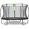 Exit Toys Trampolino EXIT Silhouette ø305 cm, con gambe, rotondo, per bambini, nero