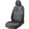 WALSER Coprisedile per auto Lewis, coprisedile universale per auto nero, coprisedile per auto, coprisedile per sedili anteriori, coprisedile per auto, coprisedile per camion