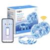 TP-Link Pachet 2 benzi LED RGB inteligente TP-LINK Tapo L900-10, Wi-Fi, control vocal, sincronizare muzica, 13.5W, 2100 lm, lumina colorata, compatibil Google Assistant, Amazon Alexa si Apple Home, 2x5m