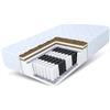 FDM Materasso a sacco HOME MAX DOPPIO 80x200 cm con noce di cocco 25cm