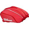 Wilson Borsa da racchetta Wilson per padel, modello Tour, colore rosso