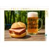 CALVENDO Puzzle Leberkässemmel con Leberkäse in libertà | 1000 Pezzi Puzzle 64x48cm Foto puzzle per le ore felici