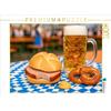 CALVENDO Puzzle Leberkässemmel mit einer Maß Bier und Brezn | 1000 Piece Puzzle 64x48cm Foto puzzle per ore felici