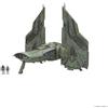 Jazwares Star Wars Micro Galaxy Squadron - SWJ0586 - Nave stellare Hex - Veicolo da 22,5 cm con 2 microfigure da 2,5 cm come accessori