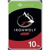Seagate Disco rigido interno NAS Seagate IronWolf ST10000VN000, capacità 10 TB, 7200 RPM, formato 3,5 pollici, anti-vibrazione