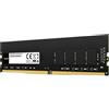 Lexar Memoria RAM Lexar DDR4 da 8 GB, 3200 MHz, CL22, per computer desktop, formato U-DIMM, 288 pin, 1.2V