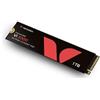 Verbatim Disco SSD interno Verbatim Vi3000 M.2 PCIe NVMe, capacità 1 TB, velocità di lettura 3100 MB/s, velocità di scrittura 2200 MB/s