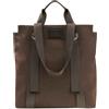 GUESS Uomo Borsa Tote Oslo Vertical Marrone | design iconico Guess, scomparto principale capiente, logo signature del brand