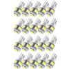 Magnet - 20x Lampadine LED T10 W5W | 5 SMD Ultra-Luminose, 12V, Basso Consumo, per Interni, Posizione, Targa, Retromarcia
