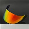 Generico Visiera for Ca-sco K1 Visiera di ricambio for agv k1s Visiera K5 K5S Visière Sunscreen Visera Ca-sco Moto Gafas Sturmbrille(Deep Red)