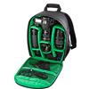 GLBMLMTHZP Video zaino all'aperto impermeabile for borsa for fotocamera Dslr. Borsa for fotocamera adatta for Nikon Fit for Canon borsa fotografica(Green With tripod)