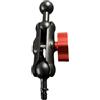 kwoifioy Braccio adattatore per treppiede con supporto a sfera da 17 mm, colore | Collegamento in lega di alluminio per configurazioni della fotocamera