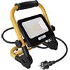 EMOS Faretto LED impermeabile GLARO 30 W, 3000 lm, 4000 K, IP65/IP44 | Faro da lavoro pieghevole con base e maniglia, resistente alle intemperie, ad alta efficienza, bianco neutro