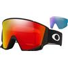 OAKLEY FLOW L MATTE BLACK WPRIZM TORCH & ICED Maschera da Neve