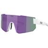 BLIZ P005 SMALL MATTE WHITE/PURPLE MIRROR Occhiali da Sole Sportivi