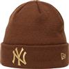 NEW ERA YORK YANKEES METALLIC LOGO BEANIE Berretto Donna