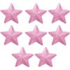 QUARKZMAN 8Pz Toppe Termoadesive a Forma di Stella Toppe Ricamate a Stella per Vestiti Termoadesive Rosa Brillanti per Abbigliamento Fai da Te Borsa Pantaloni