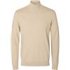 SELECTED HOMME Slhberg Half Zip Cardigan Noos Maglione Lavorato a Maglia Uomo (Pacco da 1)
