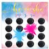Hongpar Baby Gender Reveal - Palloncino da tavolo per ragazze o ragazzo, in polvere rosa e blu per feste e feste