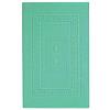 CapitanCasa Tappetino Bagno Spugna Tinta Unita Tappeto Doccia Cotone Mod. Torino 60x120 Verde