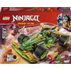 LEGO Ninjago Racer pull-back di Lloyd 71828 | Giochi per bambini da 7 anni, auto da corsa giocattolo, 2 minifigure, spade ed elementi fulmine, idea regalo, 181 pezzi