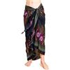 PANASIAM Pareo Peacock - Sarong Mare L-XXL - Telo Mare - Morbida Viscosa | Per donna & uomo, come gonna pareo, abito da spiaggia, copricostume, sarong da spiaggia, arazzo da parete, motivo stampato