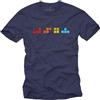MAKAYA Maglietta Gamer Uomo con Motivo Gaming Nerd Idee Regalo per Giocatori di Computer Uomini T-Shirt