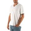 Saint Barth MC2 Polo Charles in Piquet di Cotone White Senza Bottoni