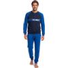 Baci & Abbracci Pigiama Lungo Invernale da Uomo, 100% Cotone Caldo