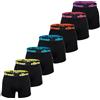 Ellesse Yema, boxer da uomo, confezione da 7 pezzi, con logo, senza intervento, cotone elasticizzato