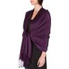 Sakkas 78 x 28 Scialle Pashmina Solido Morbido Silky/Wrap/Stole