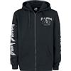 Black Sabbath The End - Grim Reaper Uomo Felpa Jogging Nero 70% Cotone, 30% Poliestere Regular