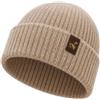 Kremstal Alpakahof Berretto invernale in 100% lana di alpaca, doppia maglia, 2 misure, unisex, commercio equo e solidale, caldo e morbido, traspirante e ipoallergenico