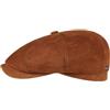 Stetson Hatteras Capretta Coppola Uomo - Made in Germany Berretti da Cappelli Invernali Berretto Piatto con Visiera, Fodera Inverno Autunno Estate Primavera Estate/Inverno
